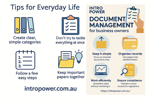 Organised Living Duo: Everyday & Business Essentials